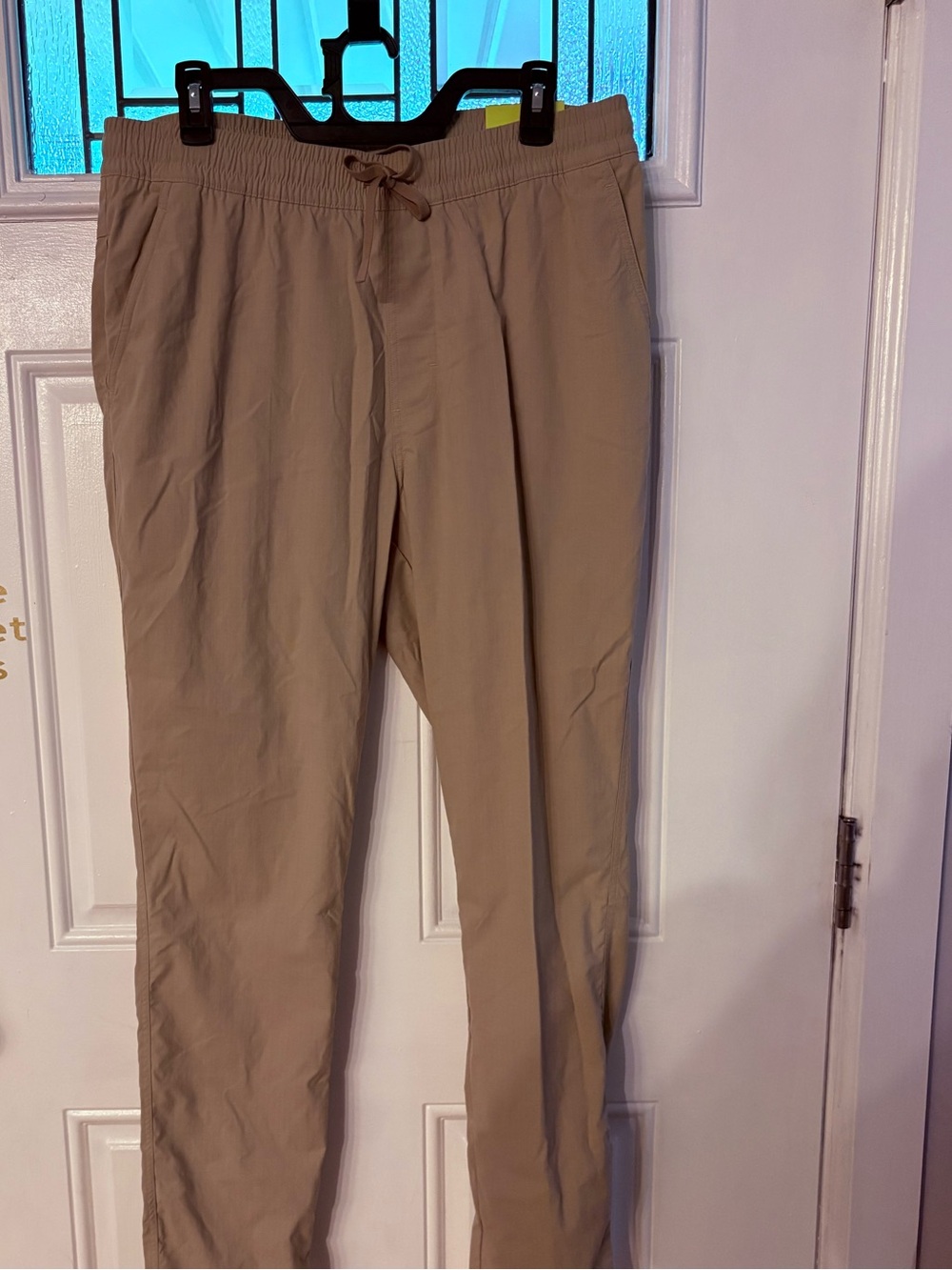 all in motion Men's Stretch Drawstring Chinos in Khaki